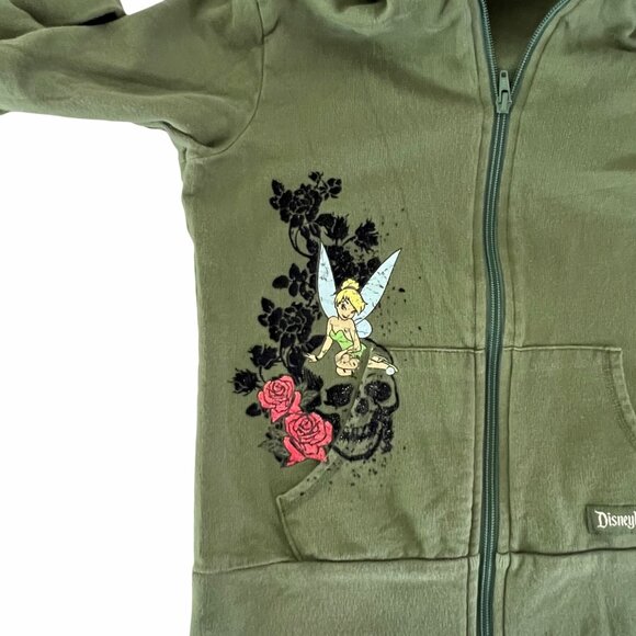 Disney Disneyland Resort Tinker Bell Green Hoodie & Pants Set Girls Size S/XS - Picture 11 of 16